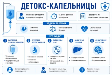 Капельница от наркотиков на дому в Санкт-Петербурге