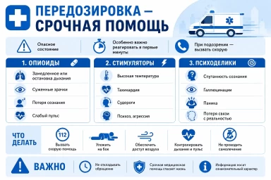 Помощь при передозировке в Санкт-Петербурге