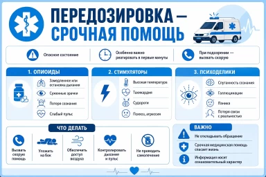 Помощь при передозировке в Санкт-Петербурге