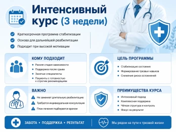 Реабилитация за 21 день в Санкт-Петербурге